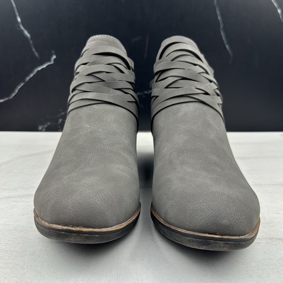 Rampage Rhodie Women’s Ankle Bootie Gray sz 9 - Picture 3 of 12